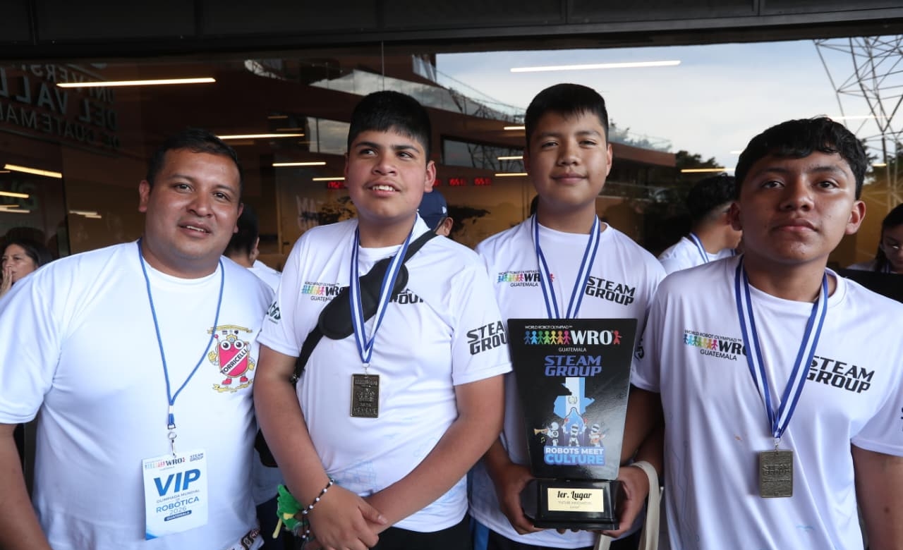 Seis equipos guatemaltecos ganan su pase a la Olimpiada Mundial de Robótica en Puerto Rico