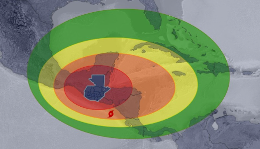 Conred declara alerta anaranjada por la tormenta t