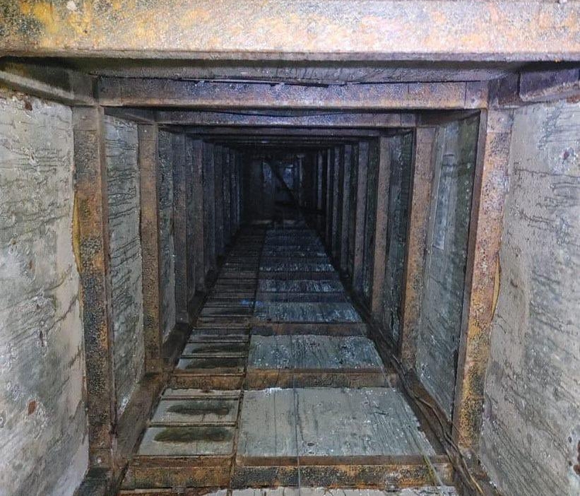 Túnel hallado en Tijuana