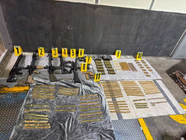 Nuevo hallazgo de armas en encomiendas en Santo Tomás de Castilla eleva la cifra a 13