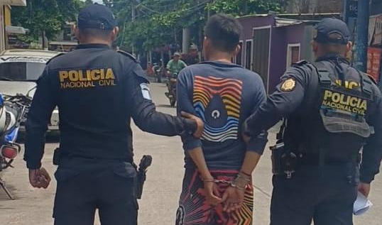 Capturan en Escuintla a “Hunter”, presunto pandillero salvadoreño