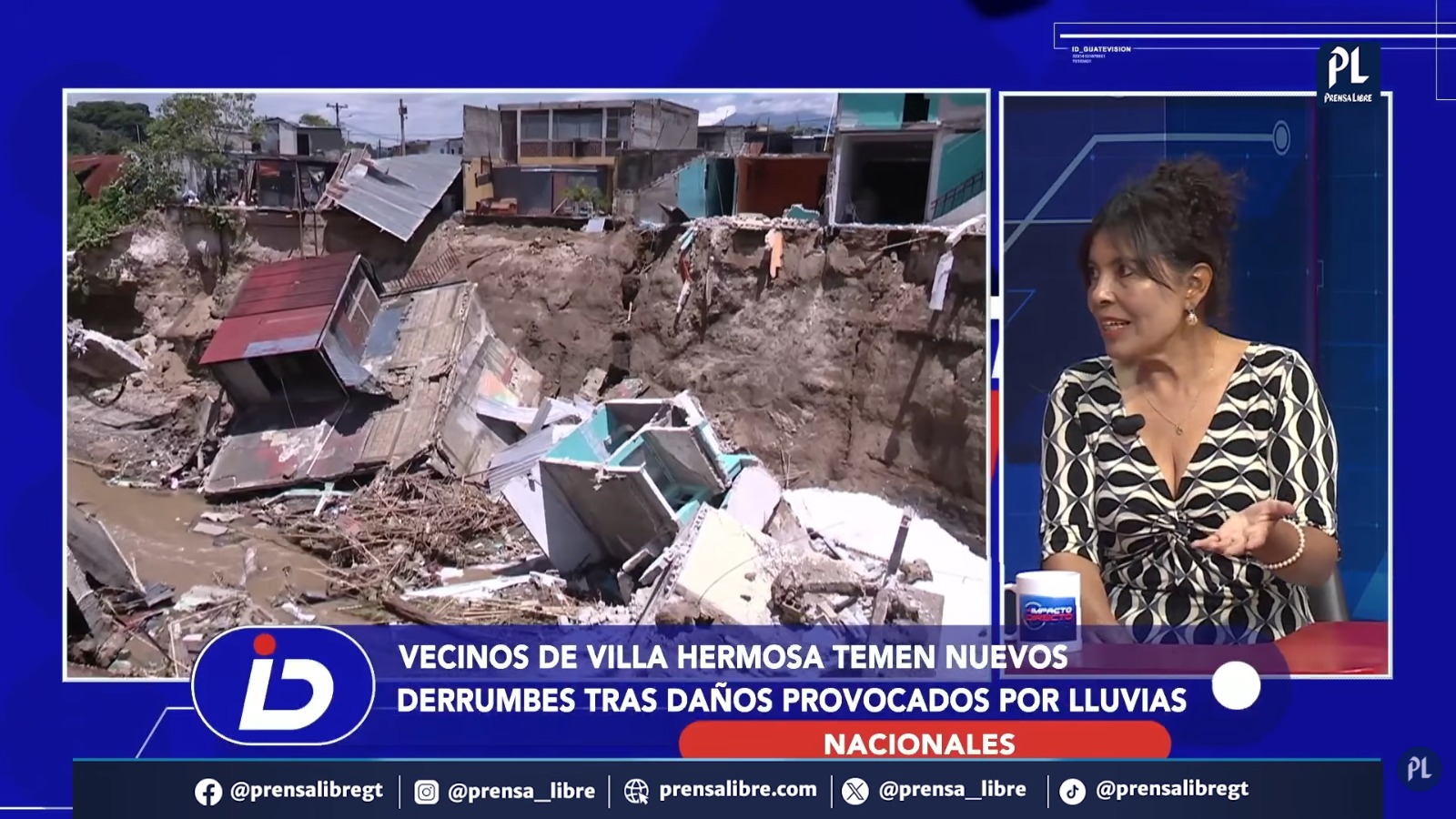 Los recientes colapsos de viviendas y deslizamientos en Villa Hermosa 1, zona 7 de San Miguel Petapa, volvieron a evidenciar el riesgo que enfrentan decenas de familias asentadas cerca del río Platanitos, una problemática que vecinos aseguran arrastran desde el paso del huracán Mitch, en 1998.