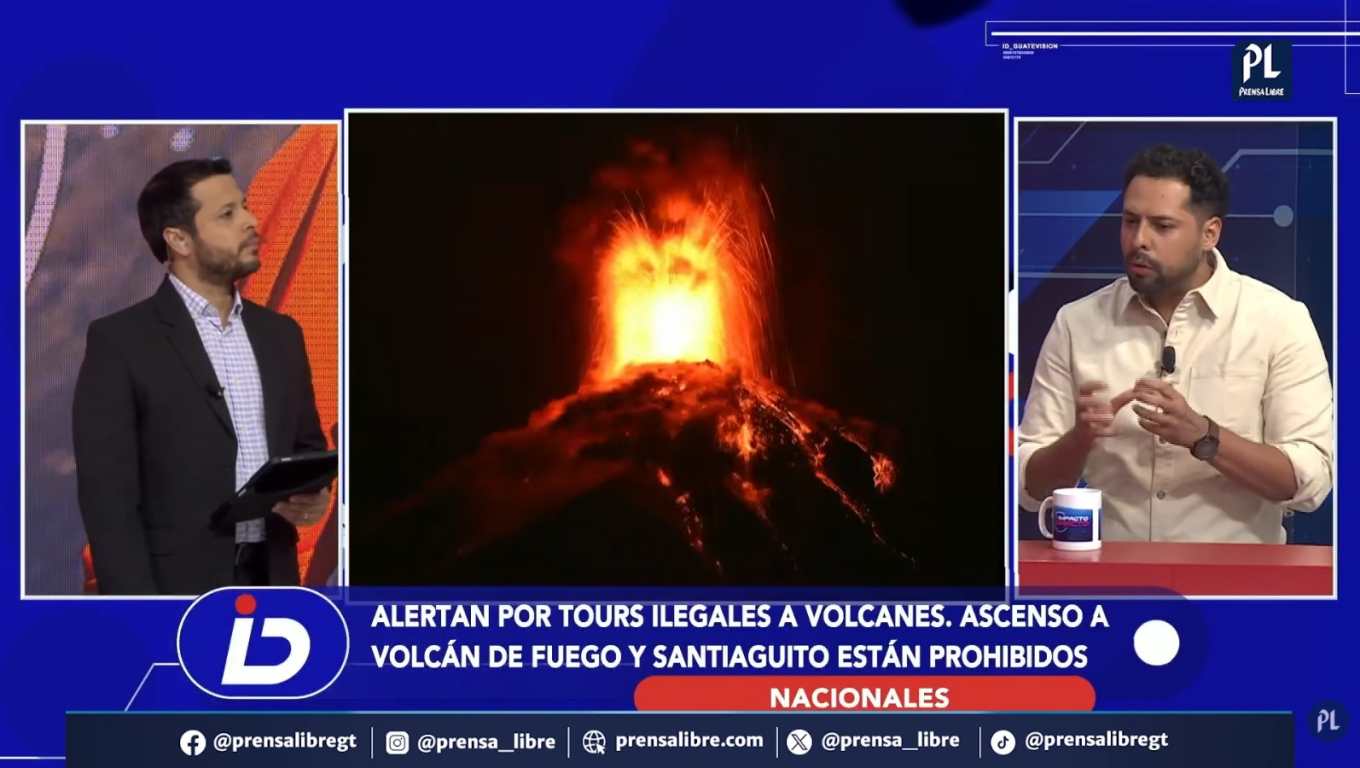 Una explosión volcánica puede ocurrir sin previo aviso. Mientras ofertas ilegales para ascender a los volcanes de Fuego y Santiaguito circulan en redes sociales, las autoridades reiteran que ingresar a estas zonas representa un riesgo extremo para los visitantes.