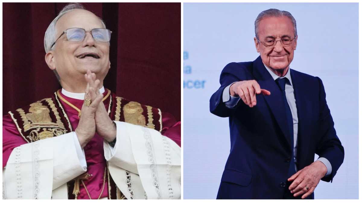 El papa León XIV revela su afición por el Real Madrid y Florentino Pérez celebra: “Es un honor”