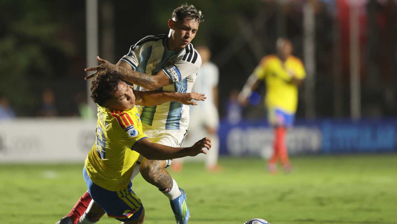 Sudamericano Sub-17: Argentina - Colombia Simón Escobar