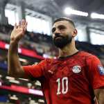 DALLAS (United States), 03/07/2026.- Mohamed Salah of Egypt celebrates after winning the FIFA World Cup 2026 Round of 32 match Australia against Egypt, in Dallas, USA, 03 July 2026. (Egipto) EFE/EPA/CHRISTOPHER NEUNDORF DALLAS (United States), 03/07/2026.- Mohamed Salah of Egypt celebrates after winning the FIFA World Cup 2026 Round of 32 match Australia against Egypt, in Dallas, USA, 03 July 2026. (Egipto) EFE/EPA/CHRISTOPHER NEUNDORF