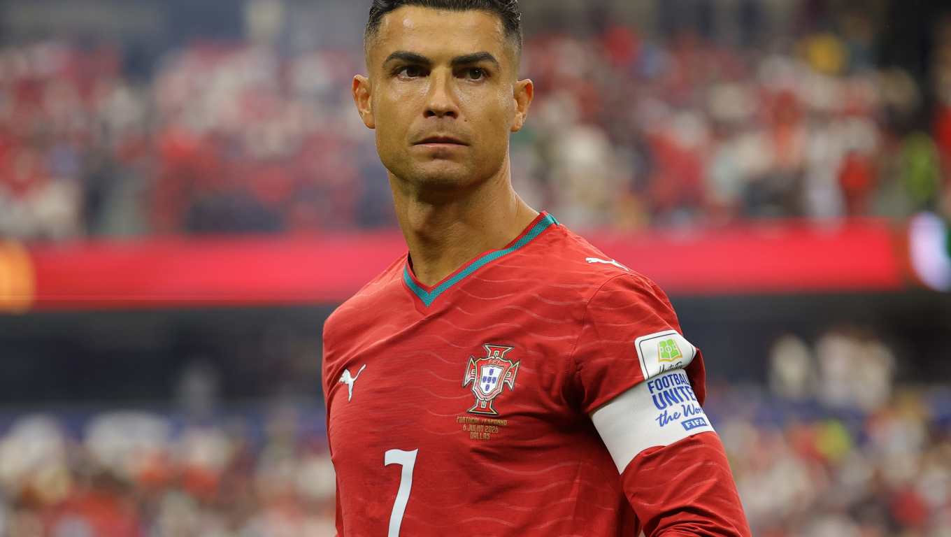 DALLAS (United States), 06/07/2026.- Cristiano Ronaldo of Portugal before the FIFA World Cup 2026 Round of 16 match Portugal against Spain, in Dallas, USA, 06 July 2026. (España) EFE/EPA/CHRISTOPHER NEUNDORF