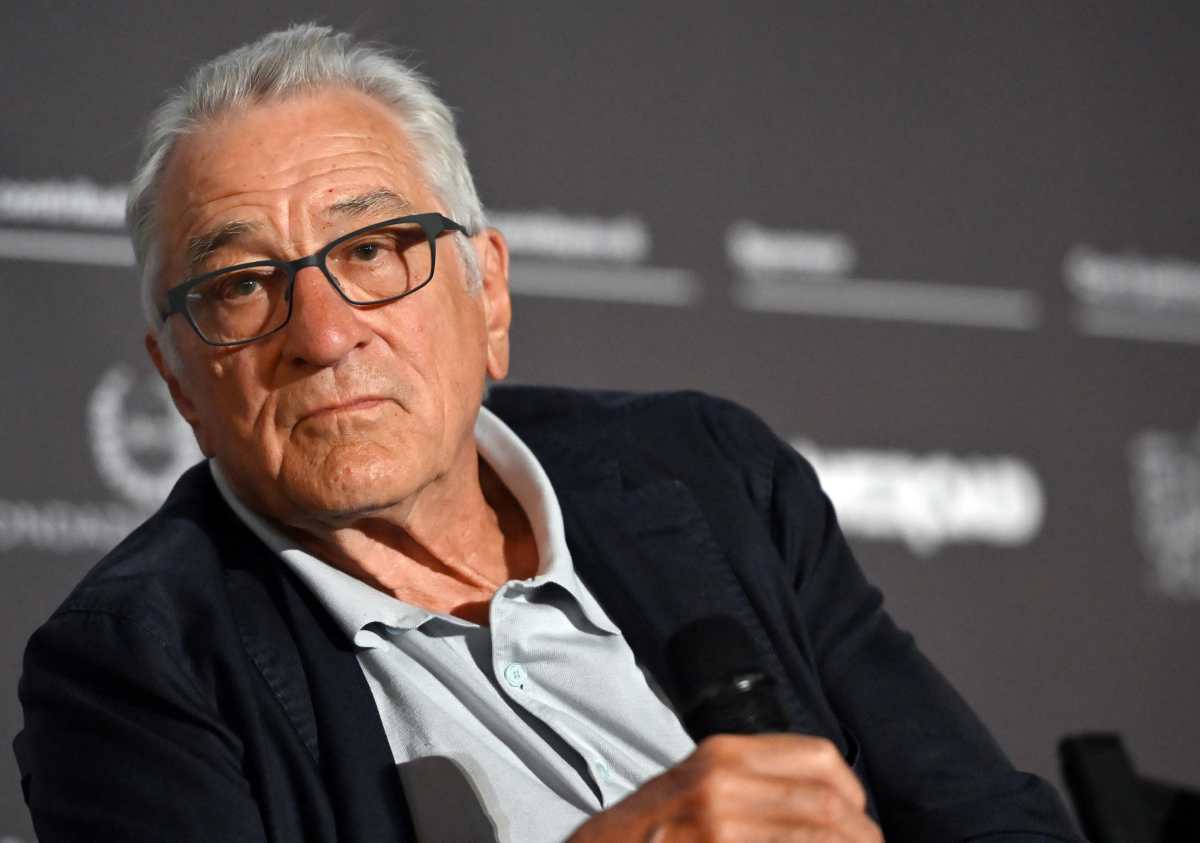 ROME (Italy), 13/07/2026.- American actor Robert De Niro presents a screening of Bernardo Bertolucci's film Novecento in Piazza San Cosimato, Rome, Italy, 13 July 2026, on the occasion of the 50th anniversary of the film's release. (Cine, Italia, Roma) EFE/EPA/FABIO CIMAGLIA