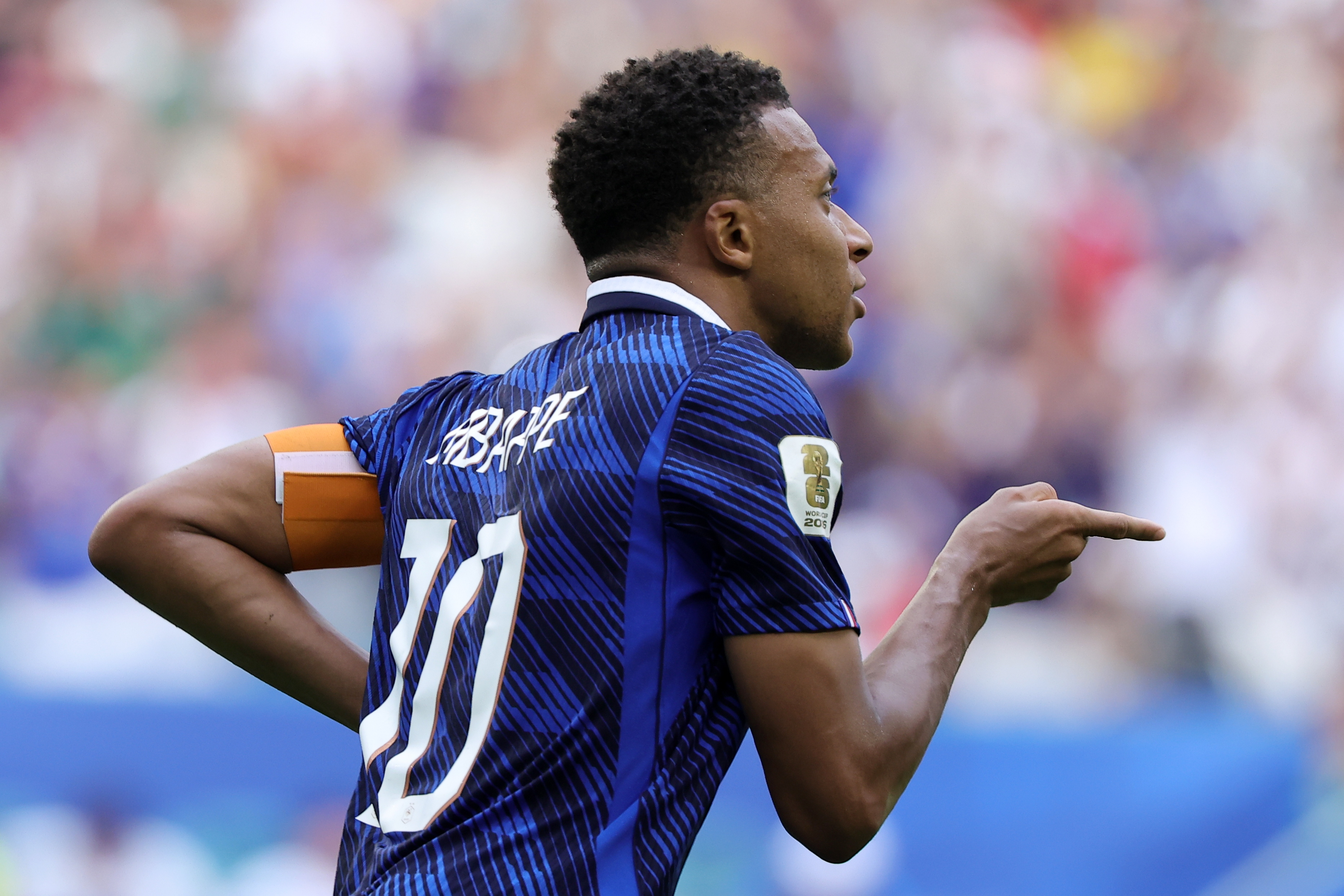 MIAMI (United States), 19/07/2026.- Kylian Mbappe of France celebrates scoring the 3-4 goal during the FIFA World Cup 2026 3rd place playoff match France against England, in Miami, Florida, USA, 18 July 2026. (Francia) EFE/EPA/CRISTOBAL HERRERA-ULASHKEVICH