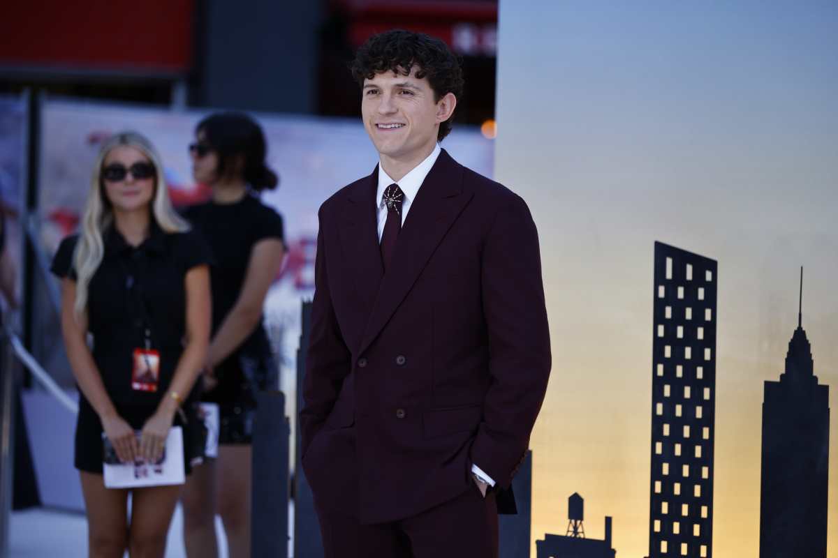 LONDON (United Kingdom), 29/07/2026.- British actor and cast member Tom Holland arrives for the UK premiere of 'Spider-Man: Brand New Day' at the Odeon Luxe Leicester Square in London, Britain, 29 July 2026. (Cine, Reino Unido, Londres) EFE/EPA/TOLGA AKMEN