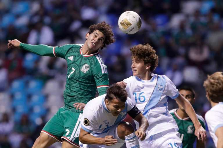 México supera a Guatemala en el Premundial Sub-2