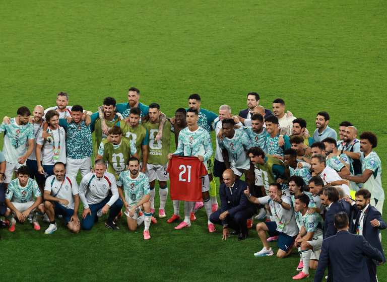 “Siempre con nosotros”: el emotivo homenaje de Portugal y Cristiano Ronaldo a Diogo Jota en el Mundial 2