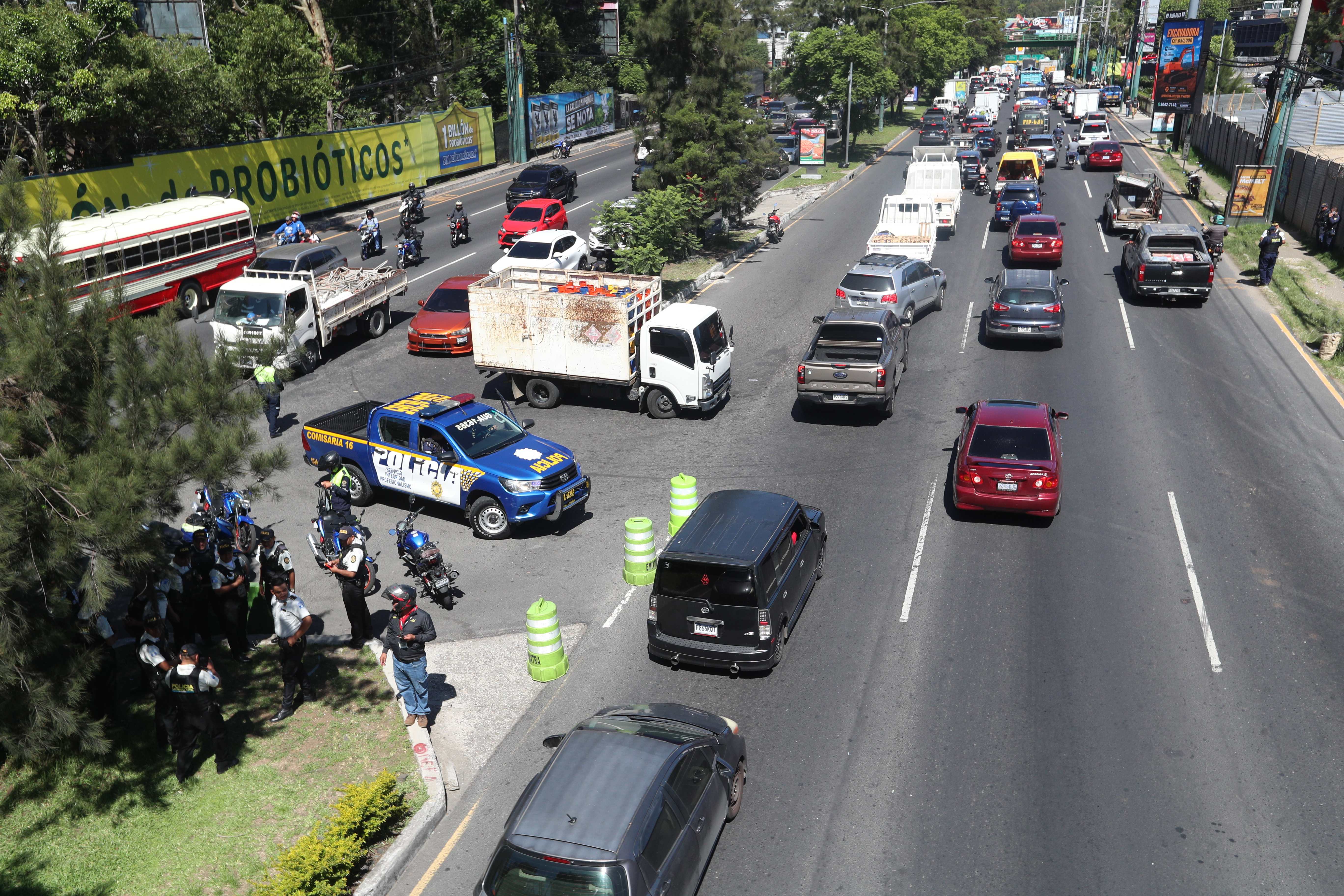 BLOQUEOS TAXISTAS ROOSEVELT Y PETAPA'