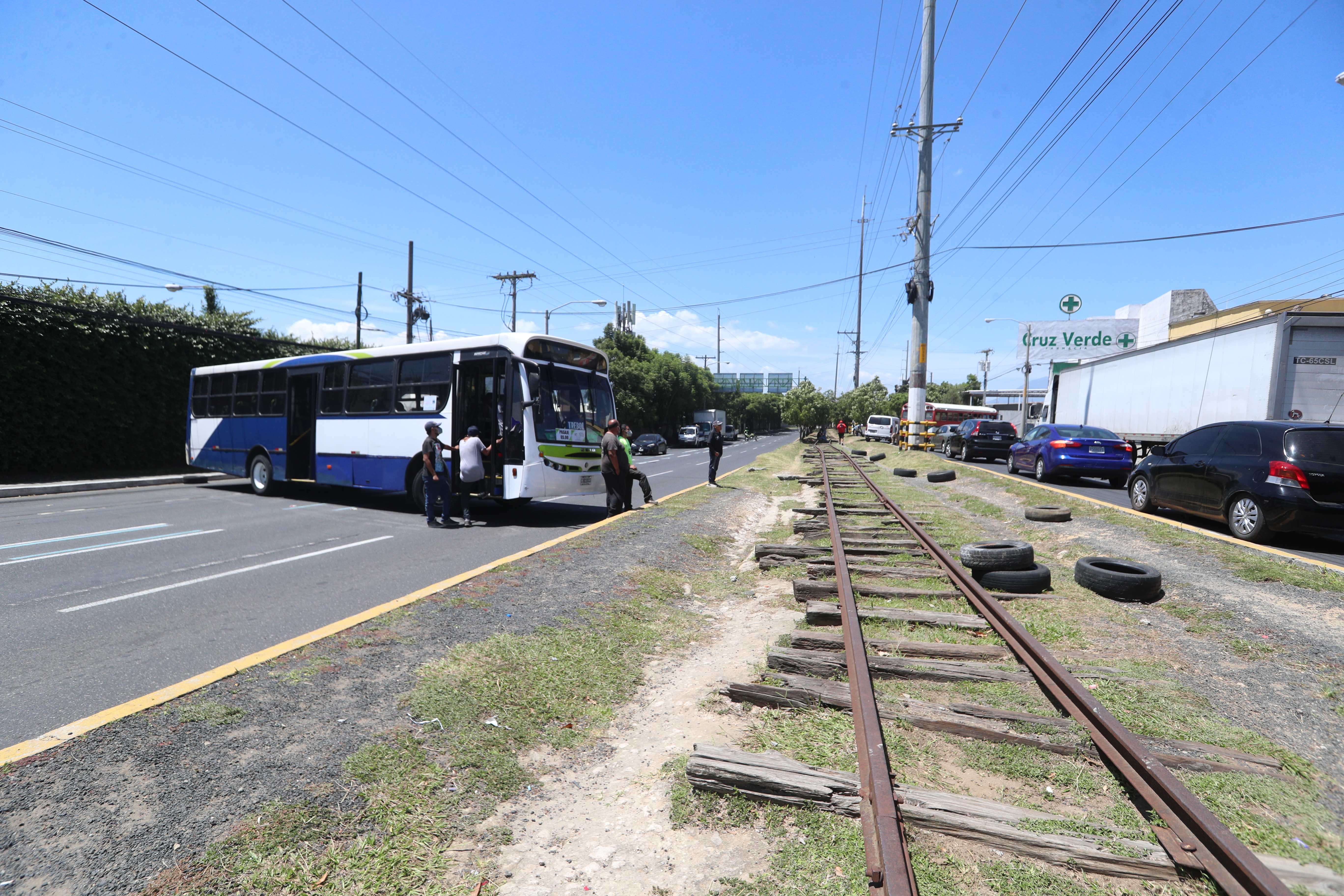 BLOQUEOS TAXISTAS ROOSEVELT Y PETAPA'