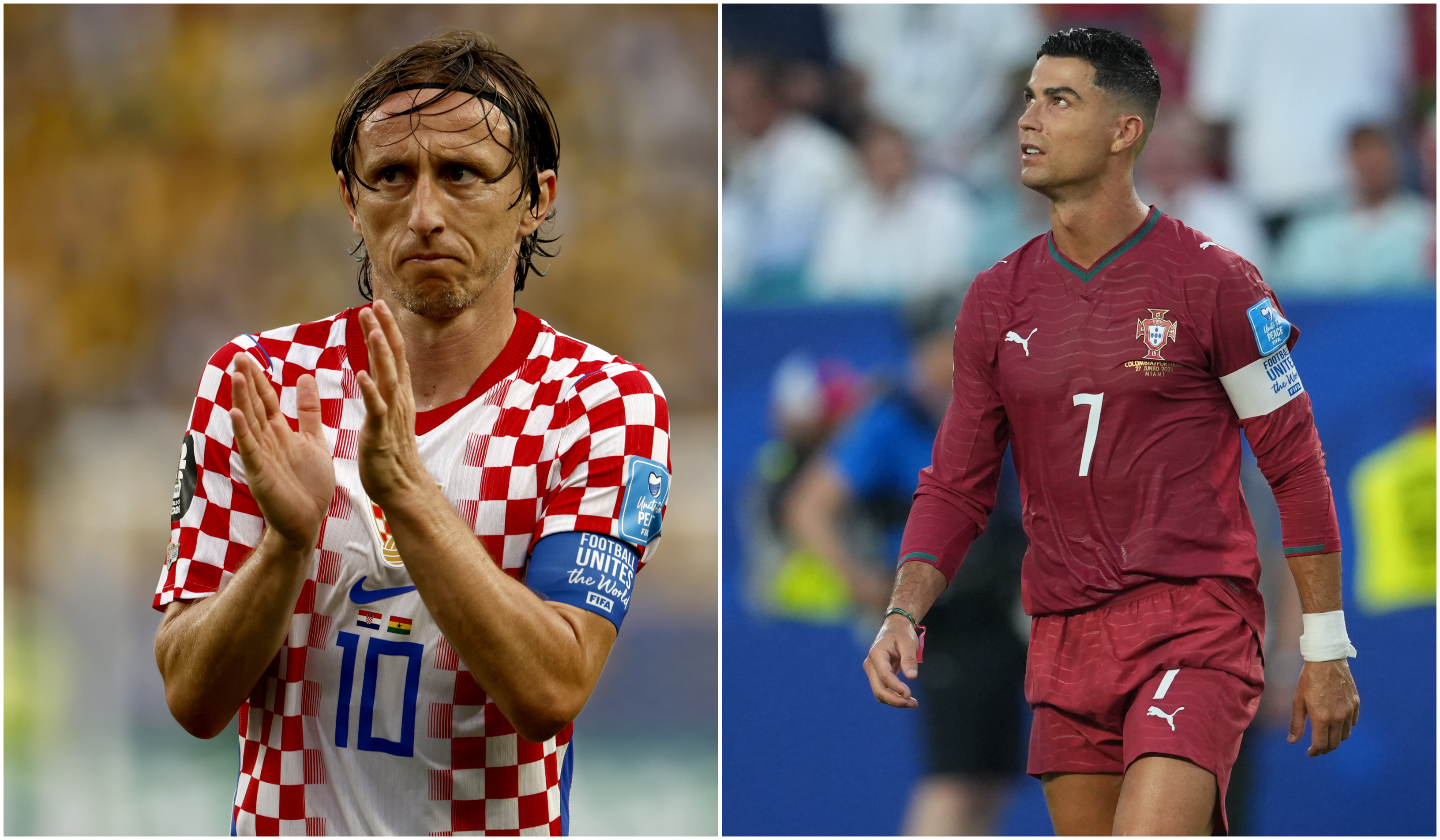 Cristiano Ronaldo Luka Modric Copa del Mundo