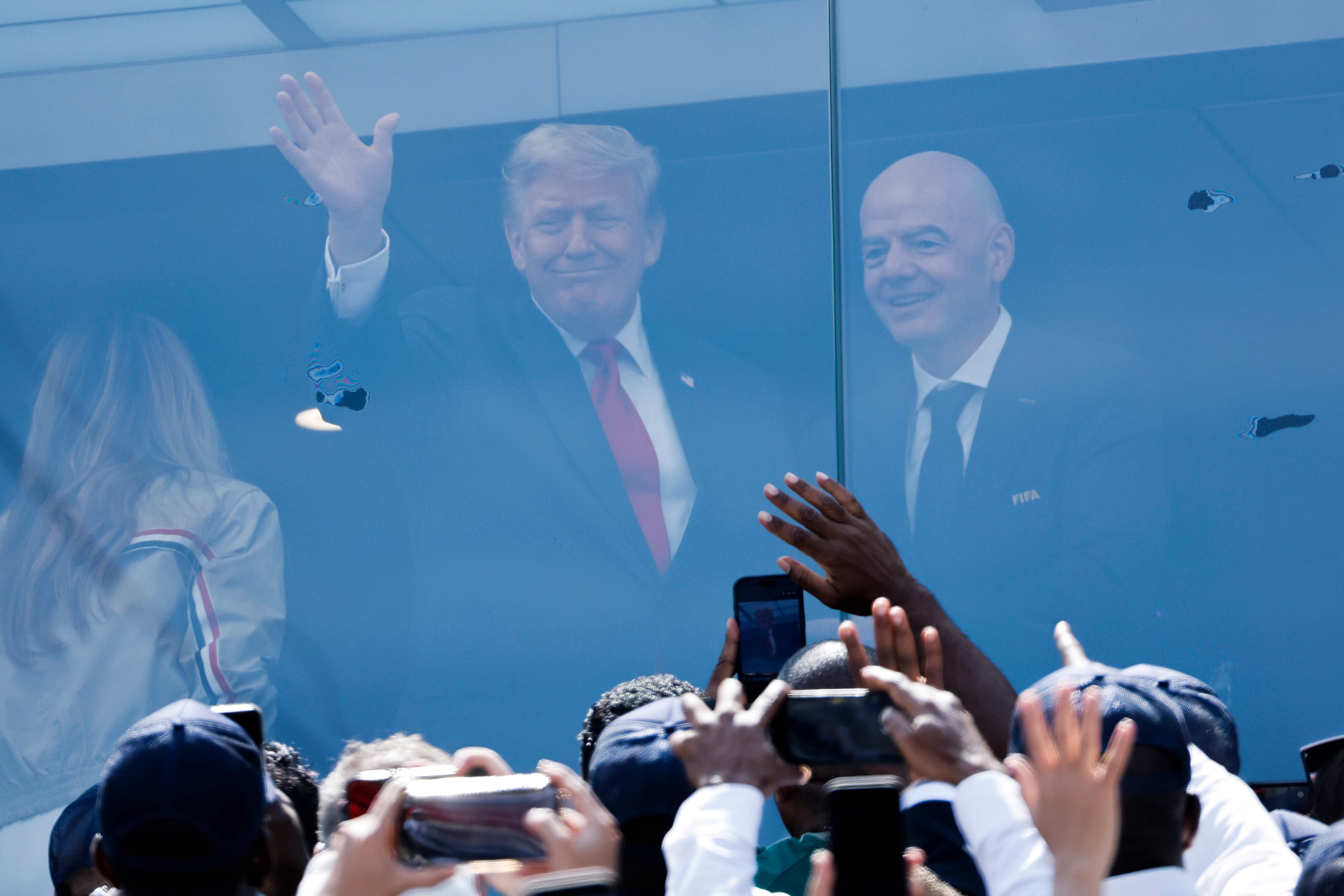 Donald Trump Copa del Mundial Infantino