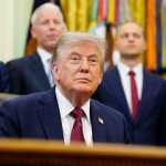 El presidente estadounidense Donald Trump anuncia medidas de innovación nuclear en la Casa Blanca.