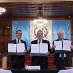 Firma de memorando entre el Gobierno de Guatemala y el BID Foto Gobierno
