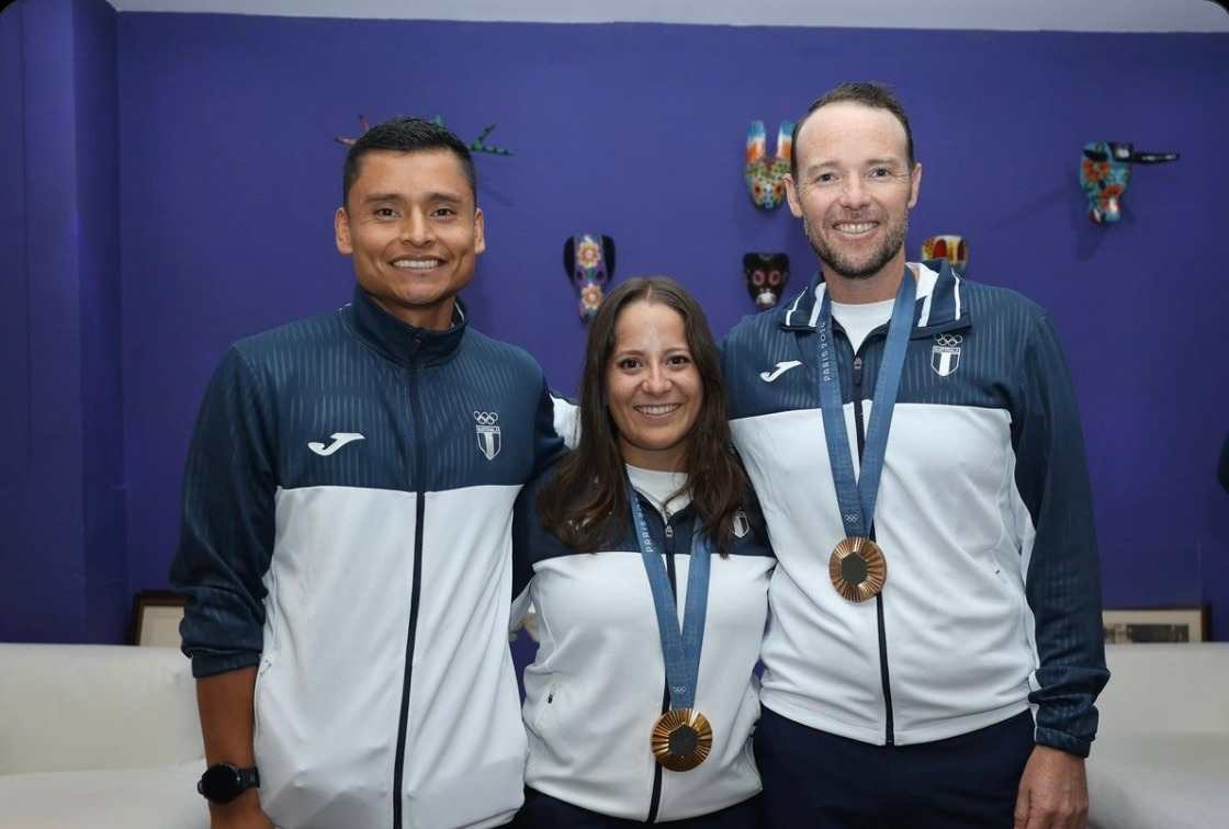 Los tres medallistas olímpicos lideran la histórica delegación de Guatemala para Santo Domingo 2026