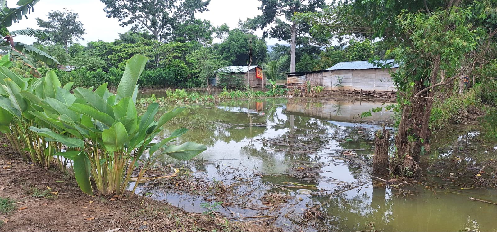 Varios municipios del país registran una saturación del suelo superior al 90%, lo que incrementa el riesgo de deslizamientos y derrumbes durante la temporada de lluvias. (Foto Prensa Libre: Conred)