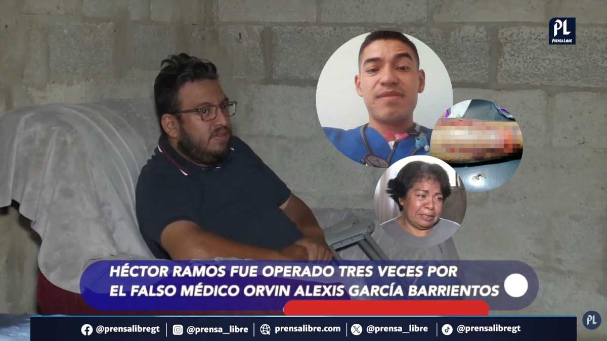 La “cirugía” que cambió la vida de Héctor Ramos: casi pierde una pierna por la intervención de un falso médico
