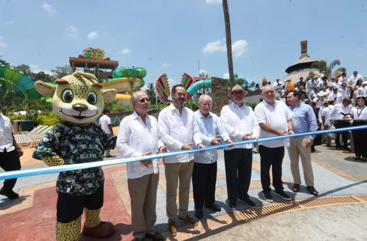 Irtra Inauguración del parque temática Xetulhá Retalhuleu 1 Ricardo Castillo y Bernardo Arévalo