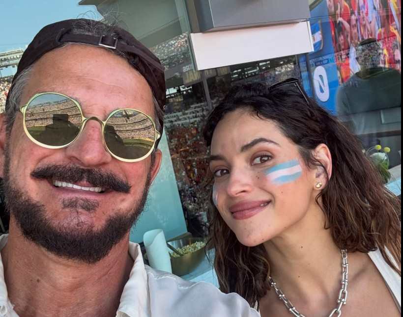 Las fotografías de Ricardo Arjona y Adria Arjona que marcaron su apoyo a Argentina