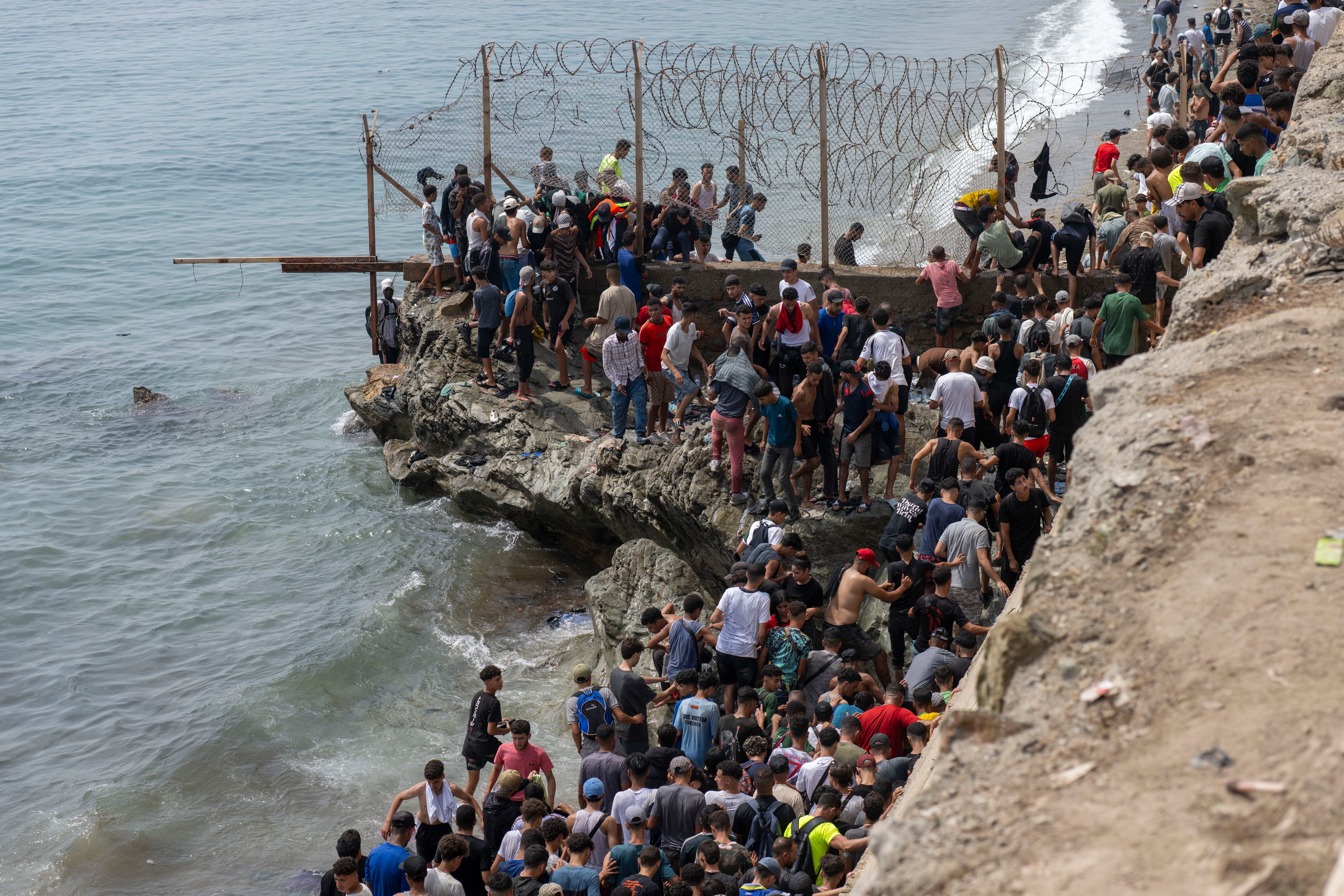 MIGRACIÓN MARRUECOS ESPAÑA'