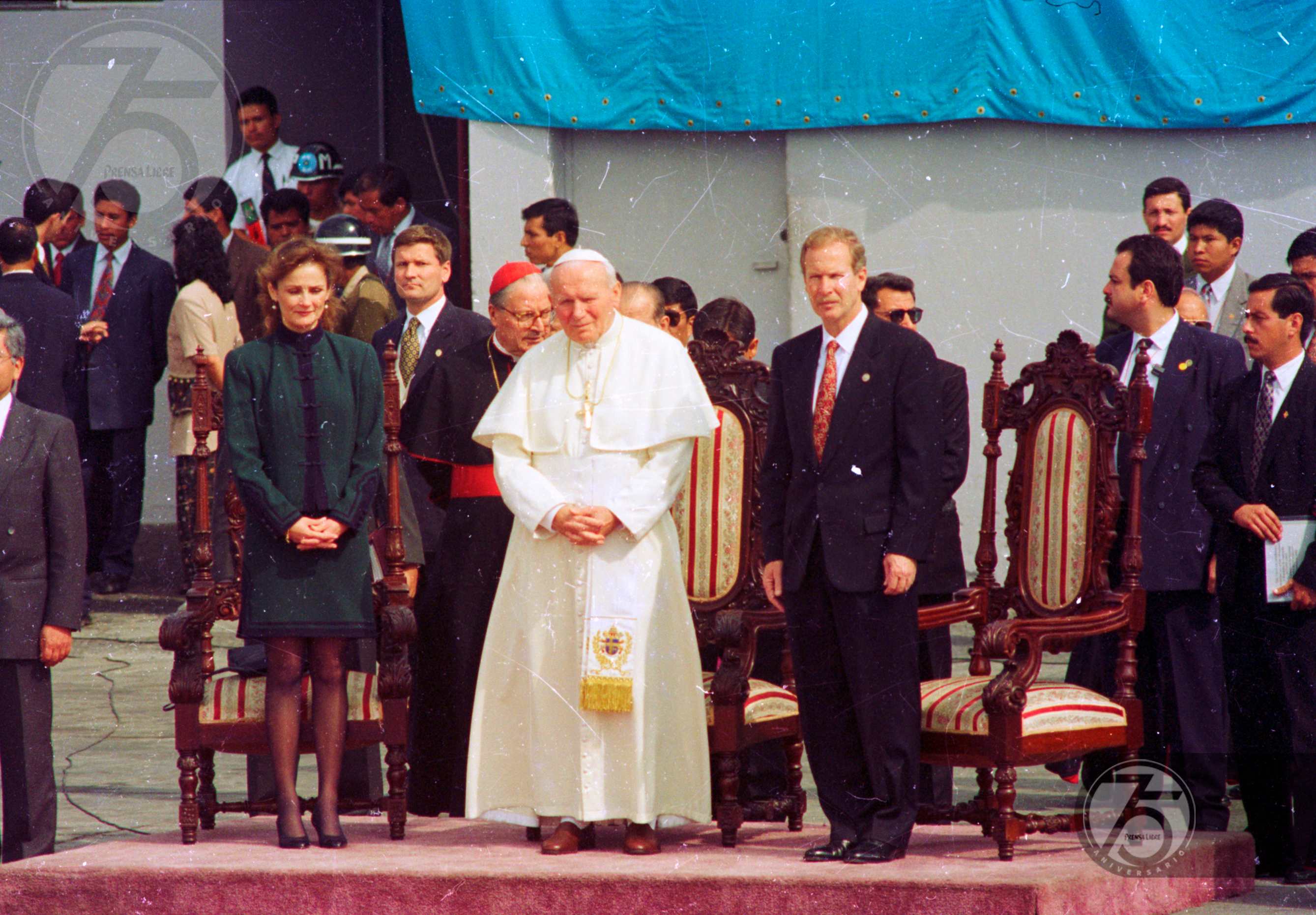 VISITA JUAN PABLO II A GUATEMALA'