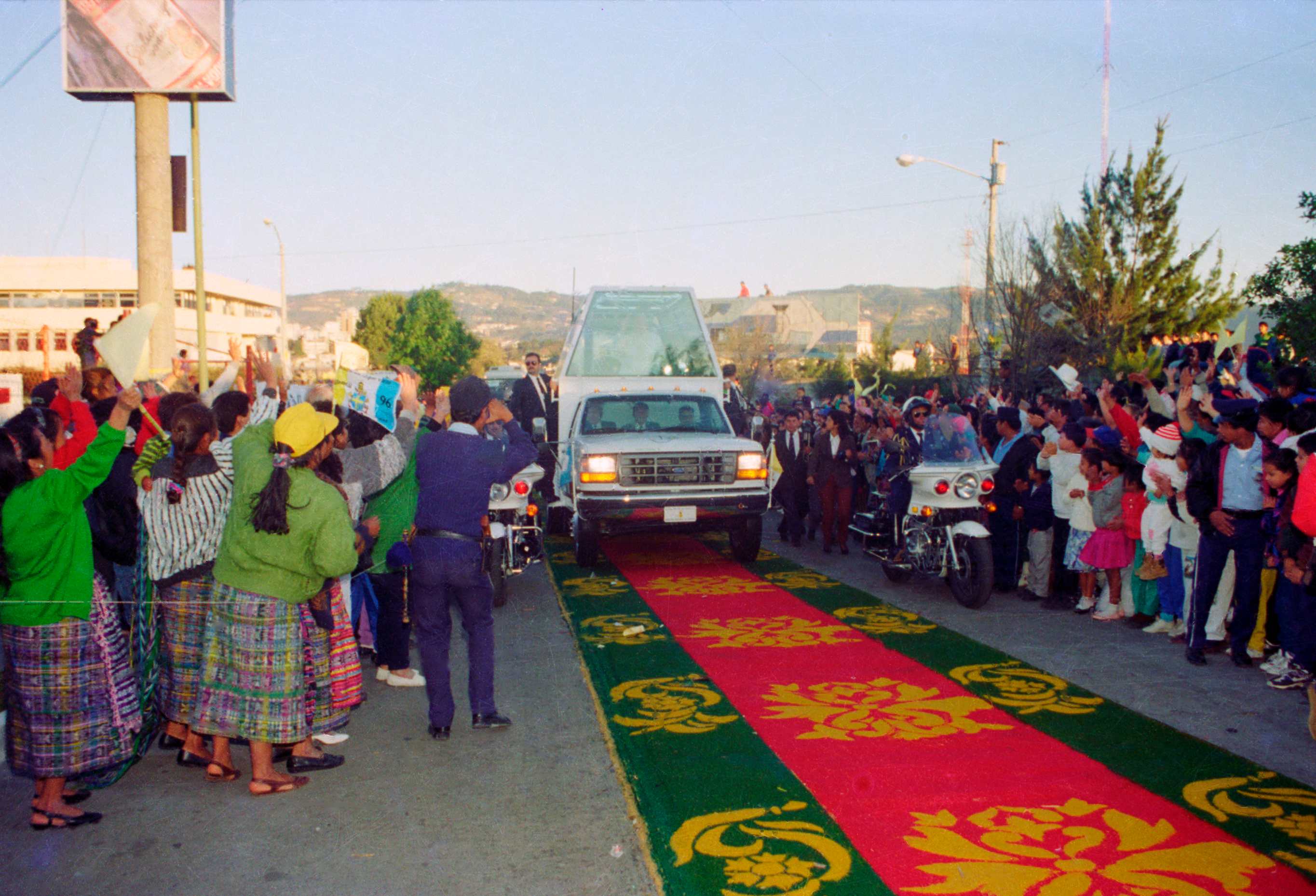 VISITA JUAN PABLO II A GUATEMALA'