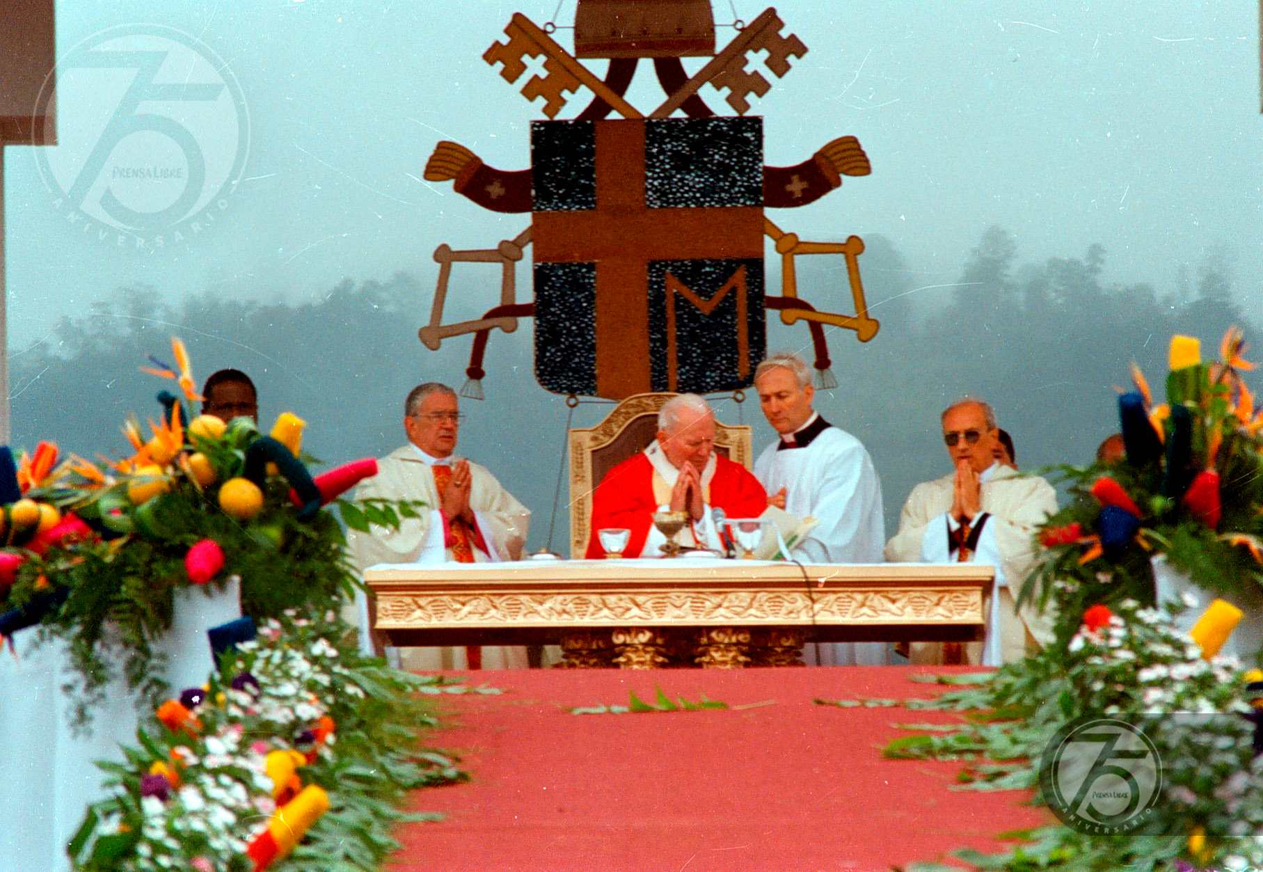 VISITA JUAN PABLO II A GUATEMALA'