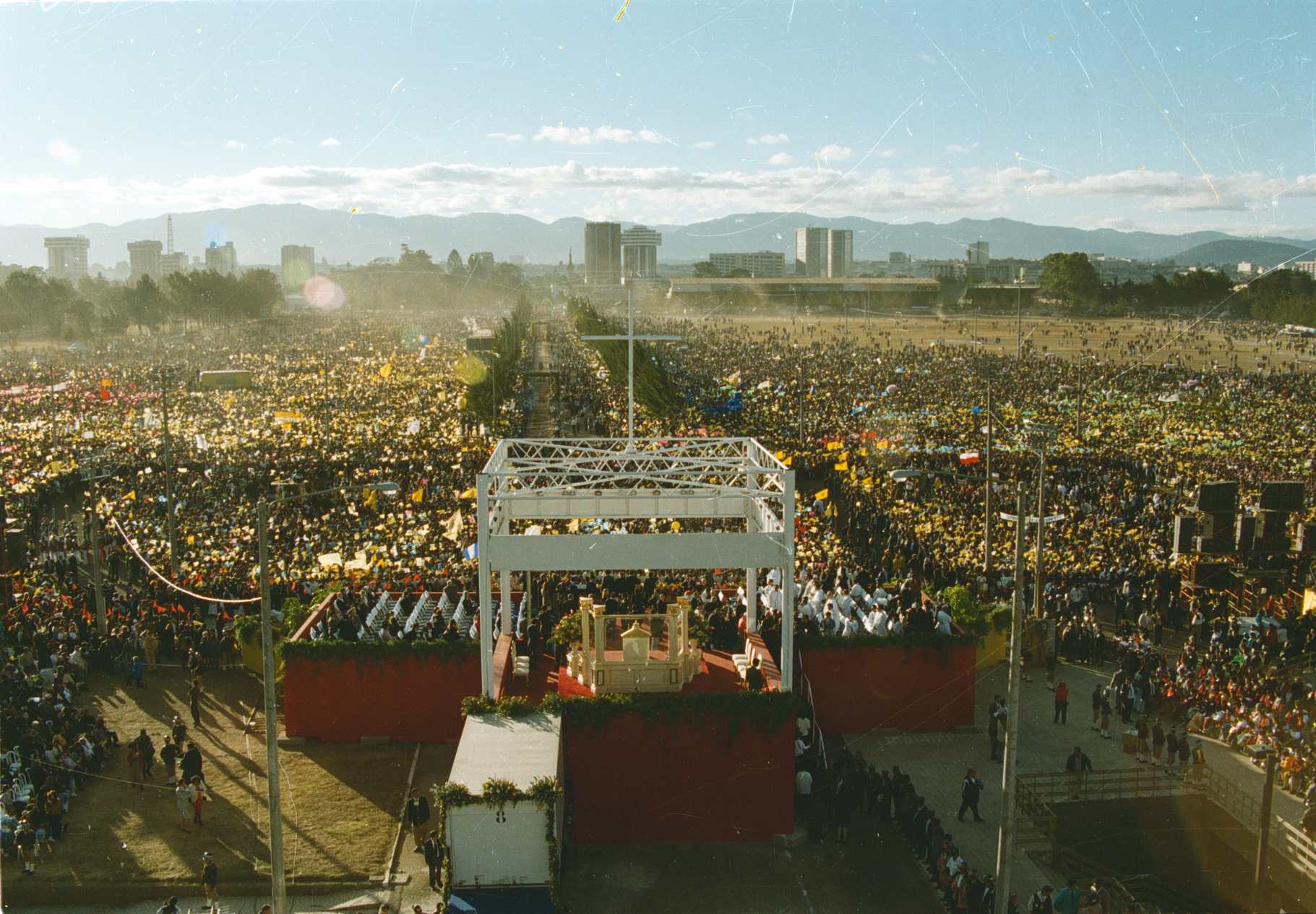 VISITA JUAN PABLO II A GUATEMALA'