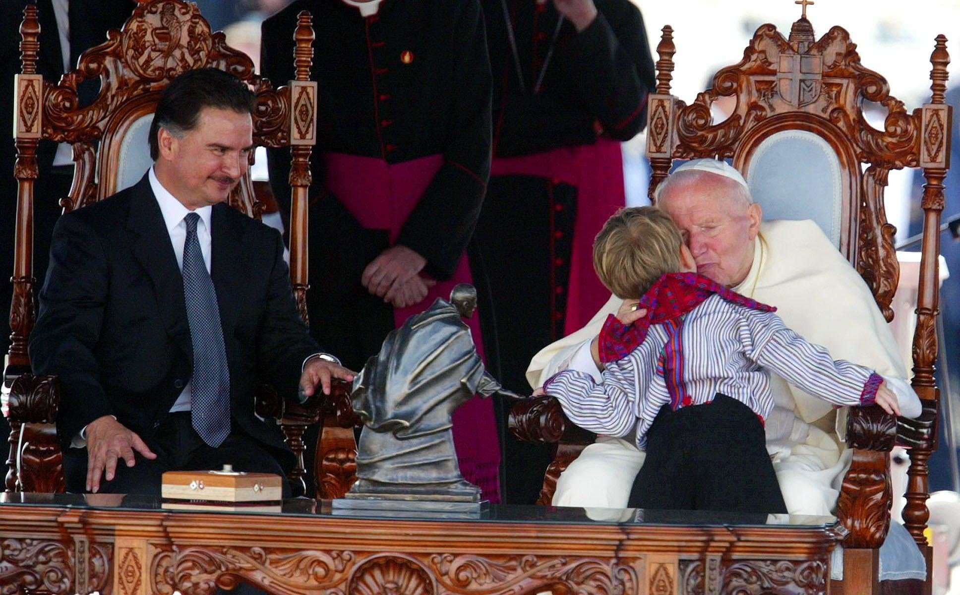 VISITA JUAN PABLO II A GUATEMALA'