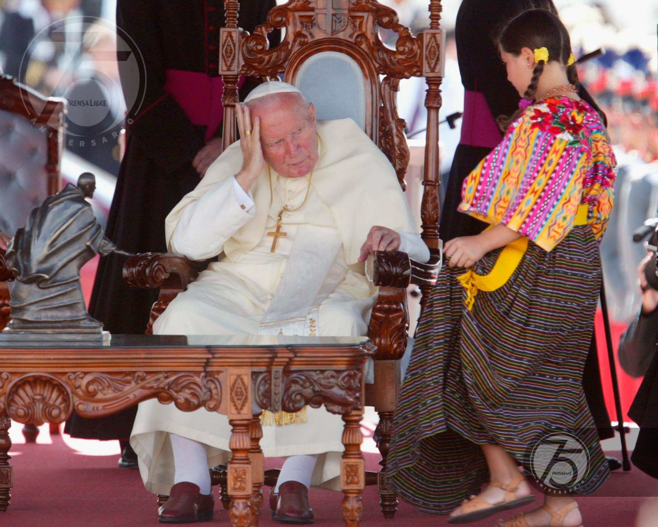 VISITA JUAN PABLO II A GUATEMALA'