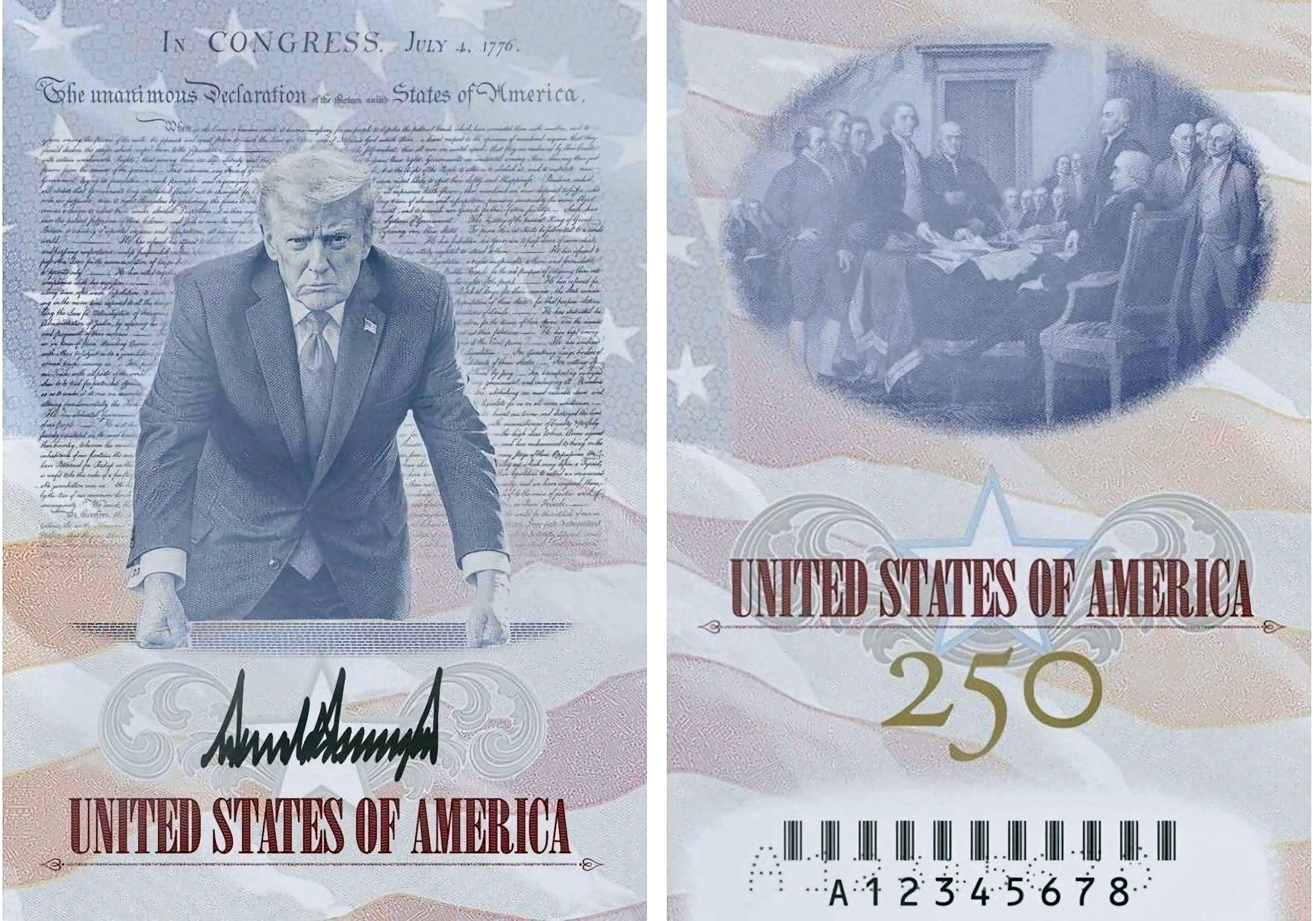 Gobierno de EE.UU. comenzará a expedir pasaportes con imagen de Trump desde el 8 de agosto