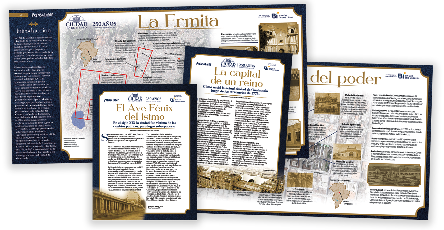 Prensa Libre y Revista D presentan la serie Ciudad en el tiempo: 250 años construyéndonos
