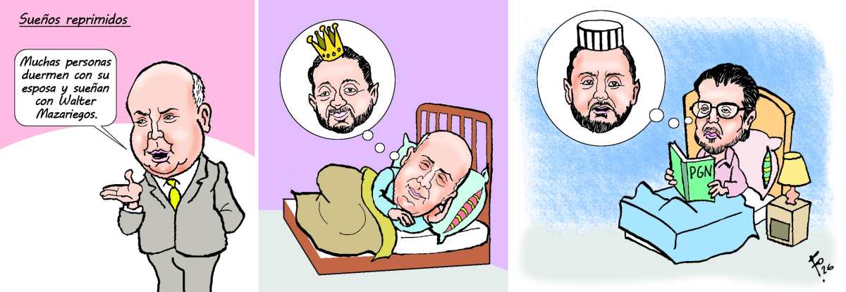 Personajes: Fidel Reyes y Julio Saavedra