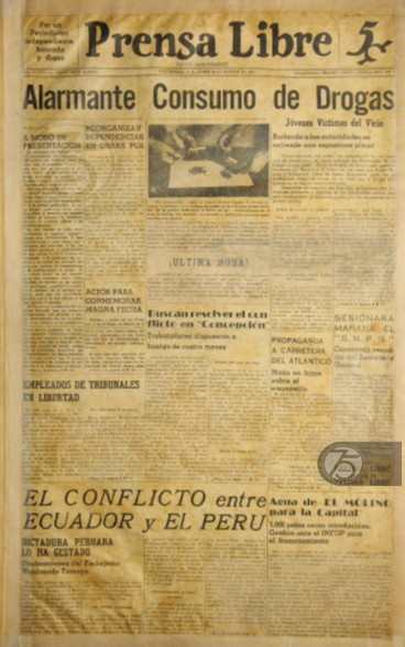Surge Prensa Libre primer ejemplar