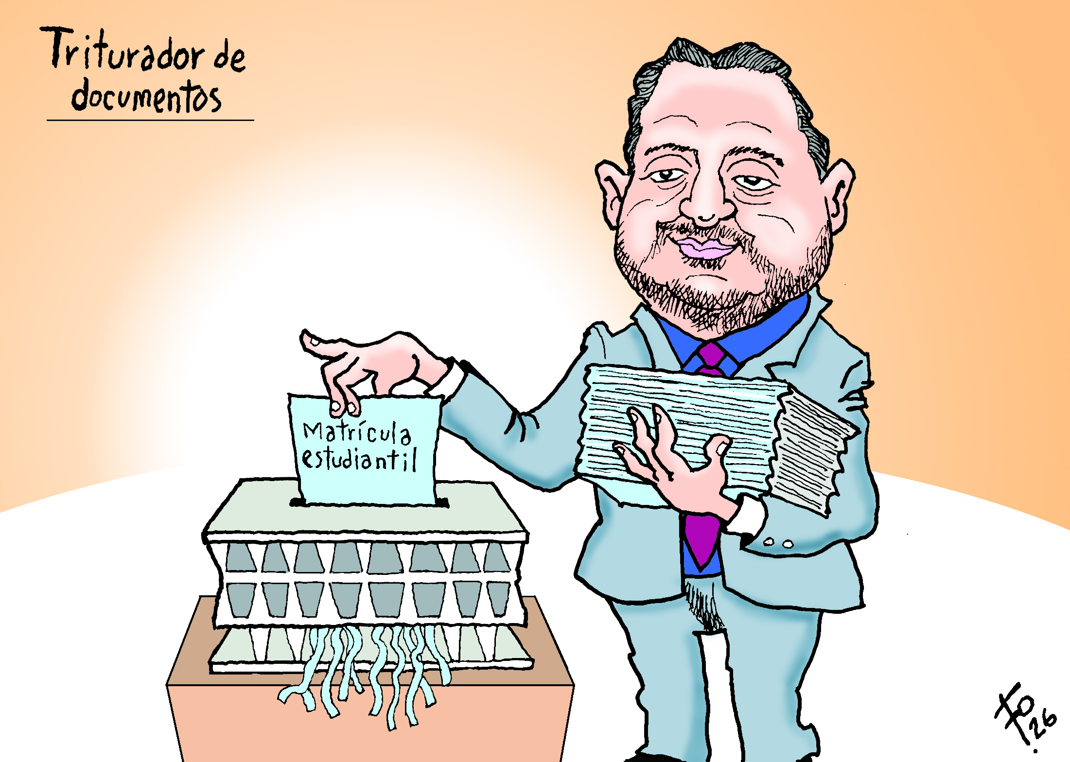 Personaje: Walter Mazariegos.