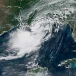 La tormenta tropical Bertha toca tierra en Luisiana, sur de EE.UU.