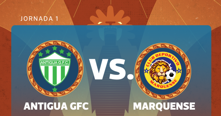 EN VIVO | Antigua GFC recibe a Marquense en el partido inaugural del Apertura 2
