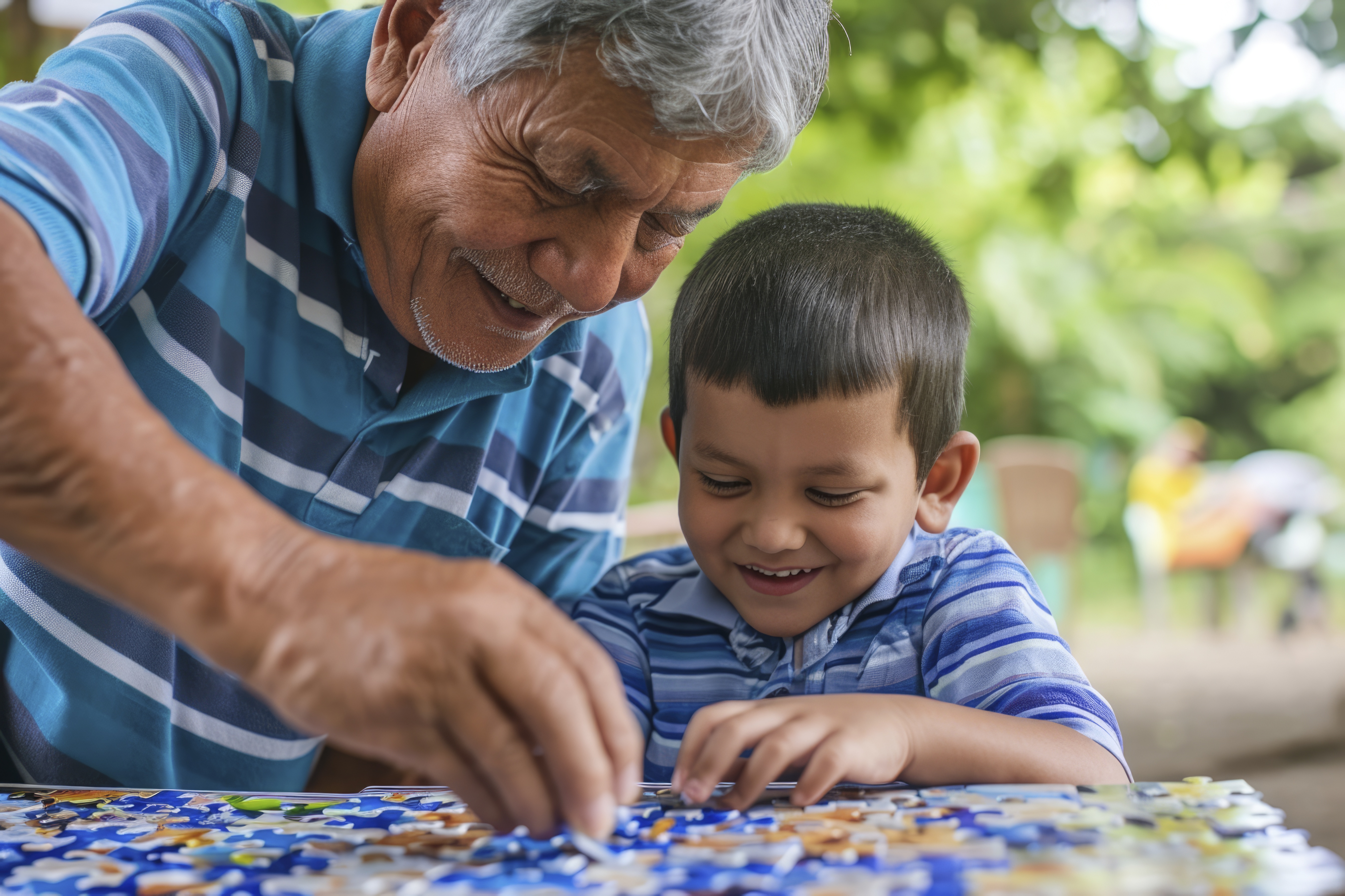 Un recuerdo para toda la vida: promueven taller para abuelos y nietos en Guatemala