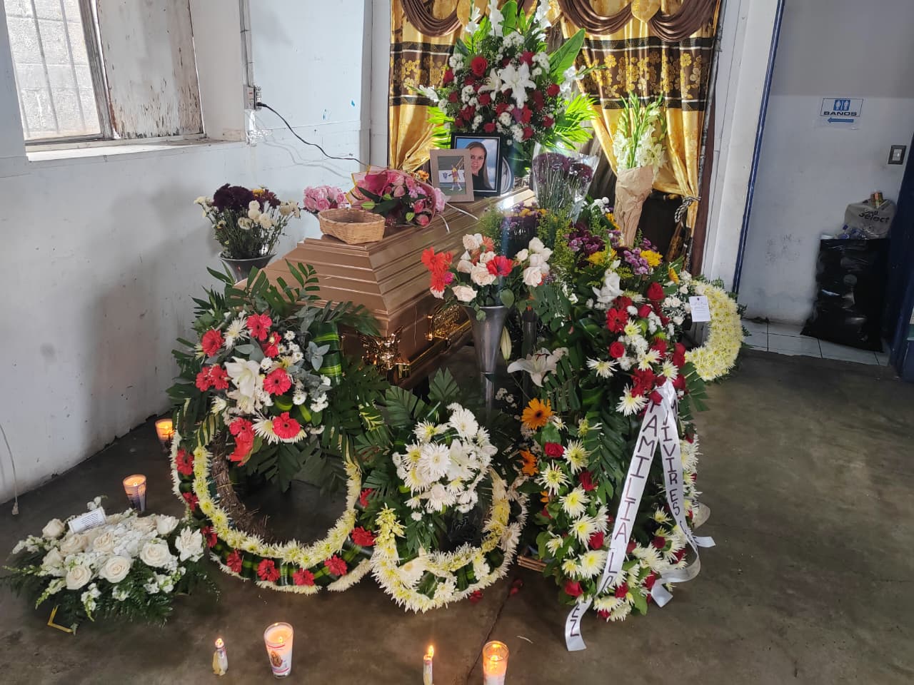 Velatorio Nidia Bautista accidente 28 de junio