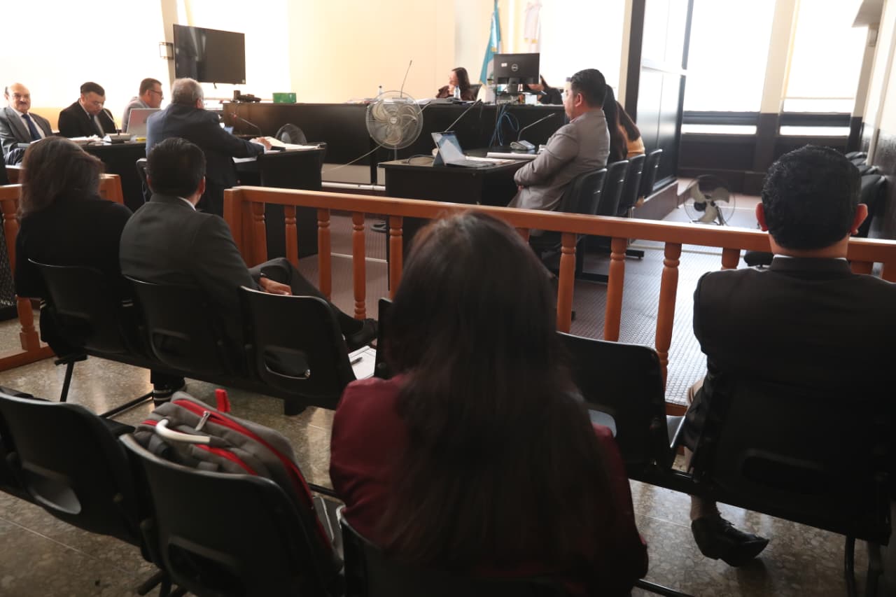 audiencia etapa intermedia caso Libramiento de Chimaltenango jueza Abelina Cruz