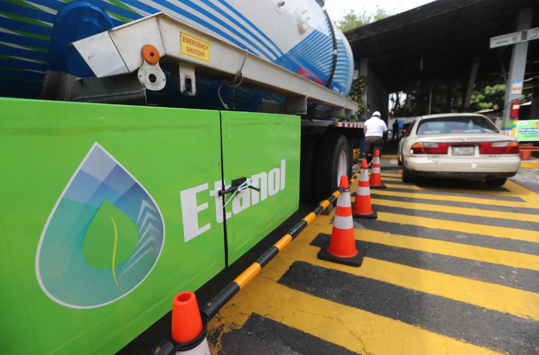 etanol cisterna de distribución