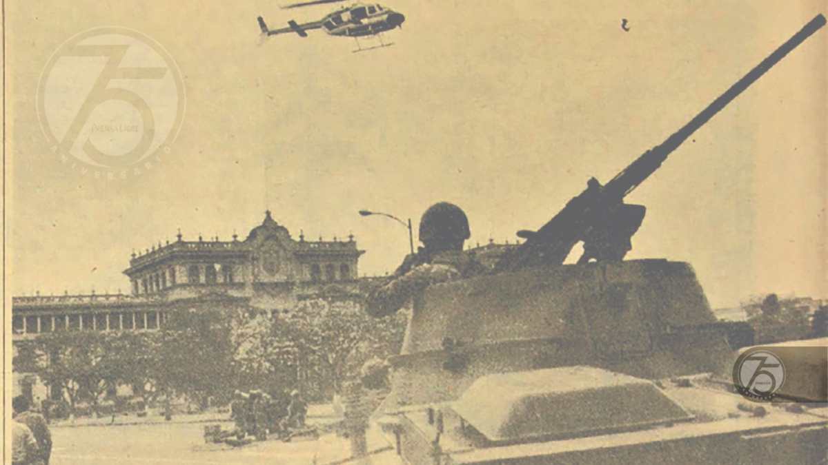 23 de marzo de 1982: Asonada militar derroca al general Lucas García