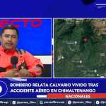 Rogel Mazariegos descendió desde un helicóptero para apoyar el rescate por el accidente aéreo en San Miguel Pochuta, pero el mal tiempo impidió su extracción y lo obligó a caminar entre la montaña para sobrevivir. Rogel Mazariegos descendió desde un helicóptero para apoyar el rescate por el accidente aéreo en San Miguel Pochuta, pero el mal tiempo impidió su extracción y lo obligó a caminar entre la montaña para sobrevivir.