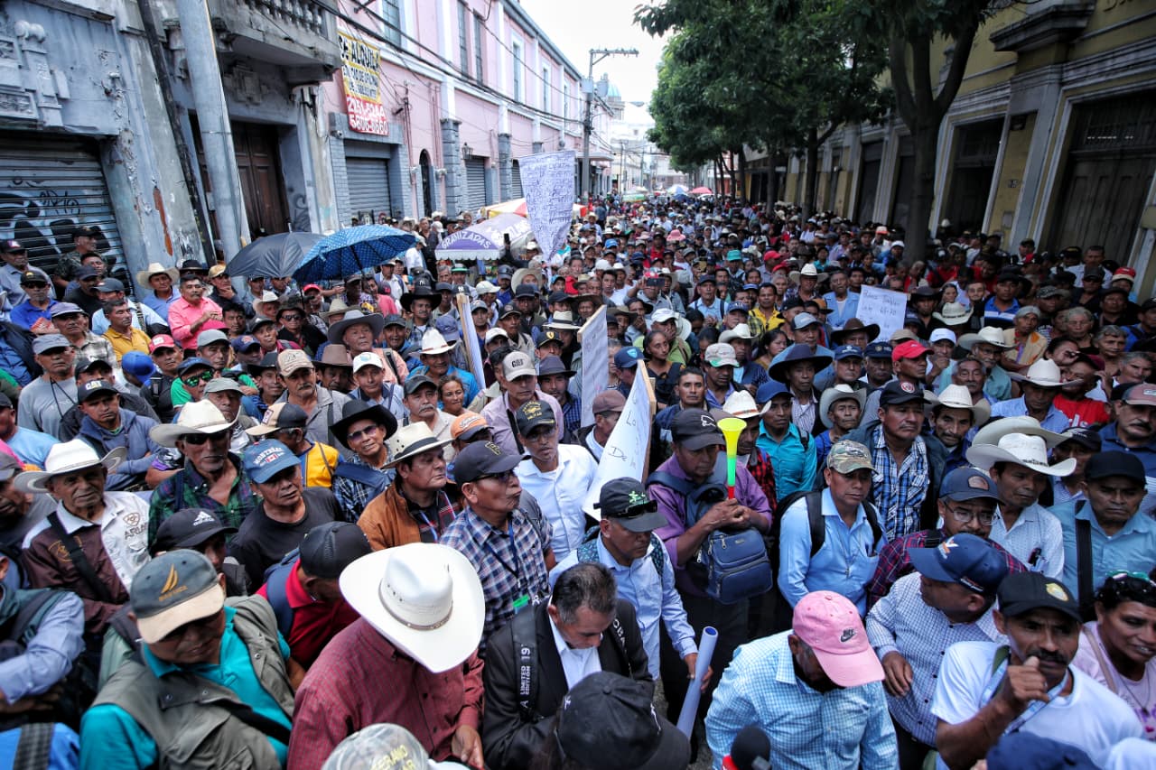manifestación exPAC veteranos militares Congreso