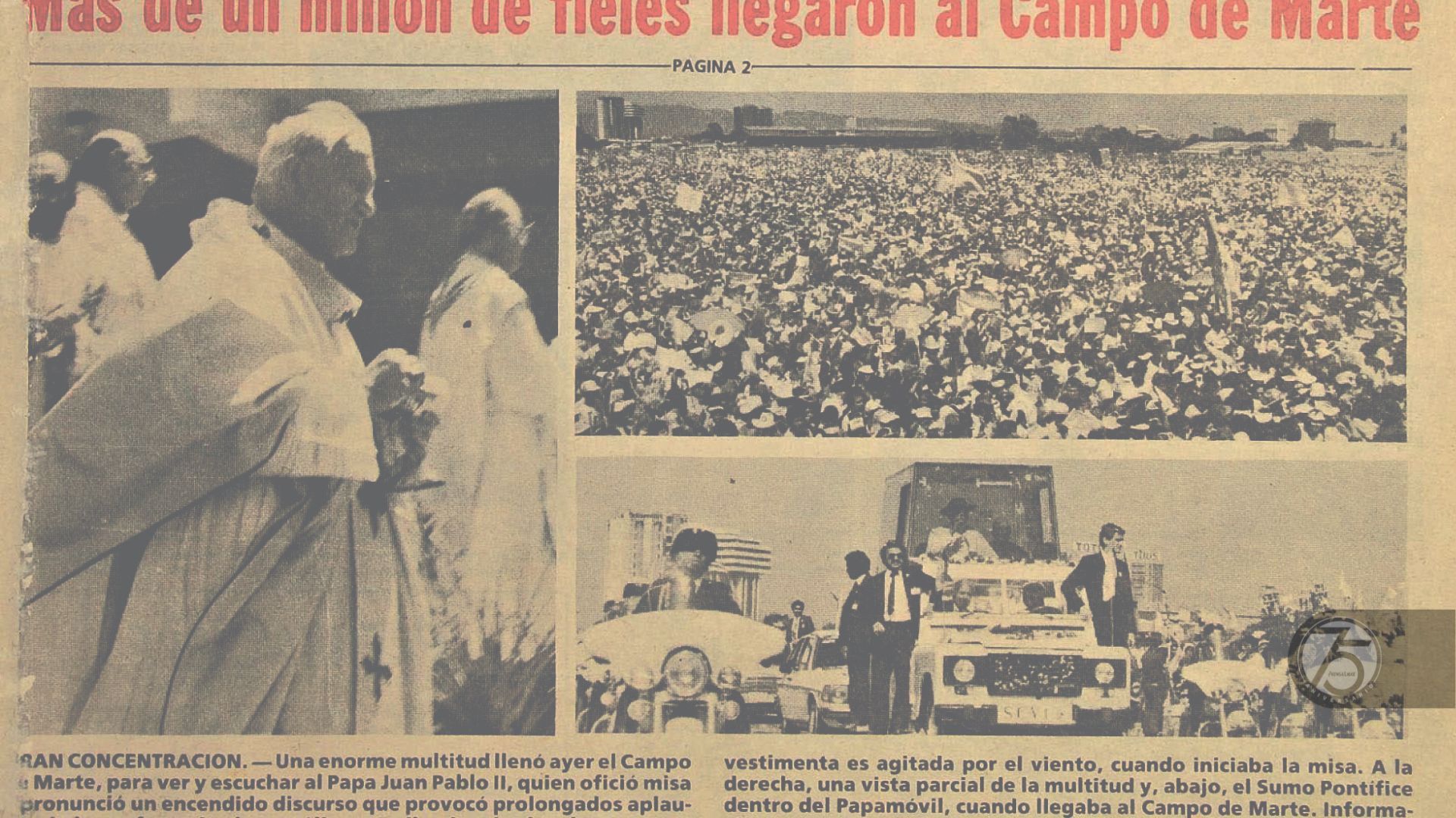 visita juan pablo II
