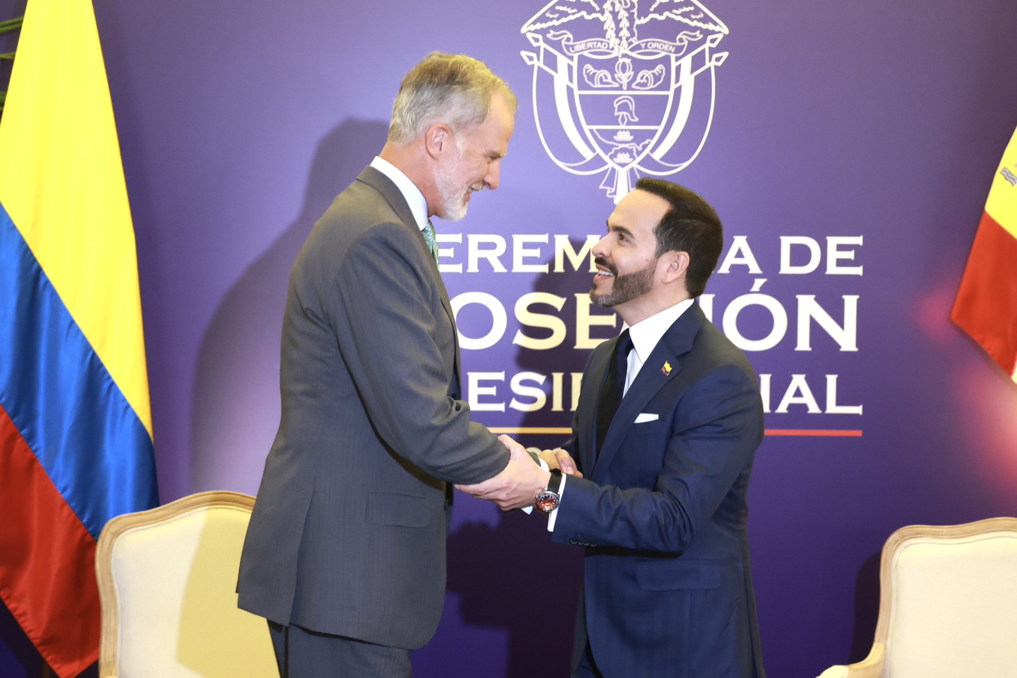 TOMA DE POSESIÓN PRESIDENTE DE COLOMBIA
